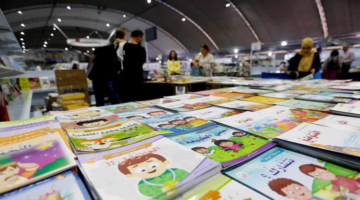 جانب من المعرض (تصوير: محمد نوفل "وفا")